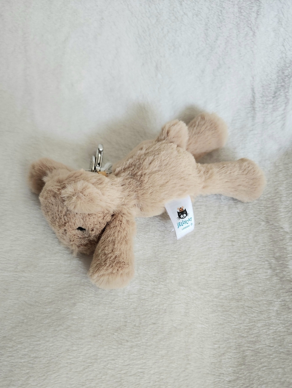 Jellycat Smudge Bear Bag Charm 🐻